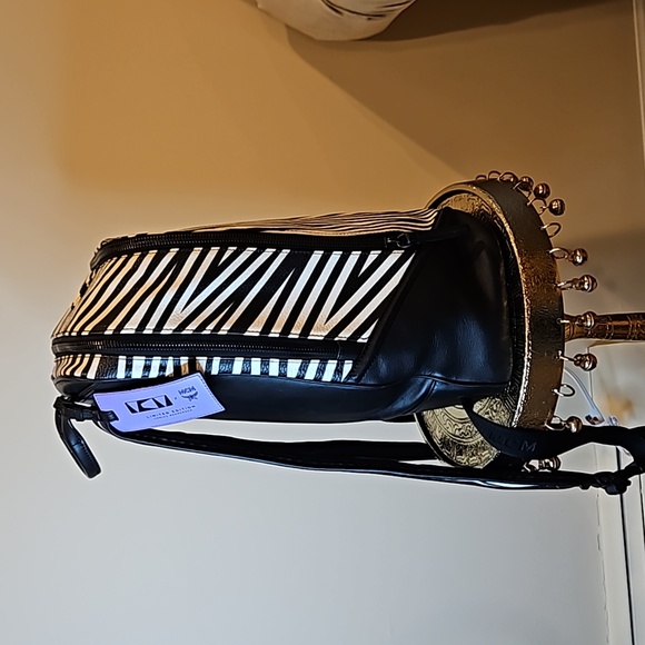 MCM x Tobias Rehberger Geometric Print Backpack - Picture 9 of 17